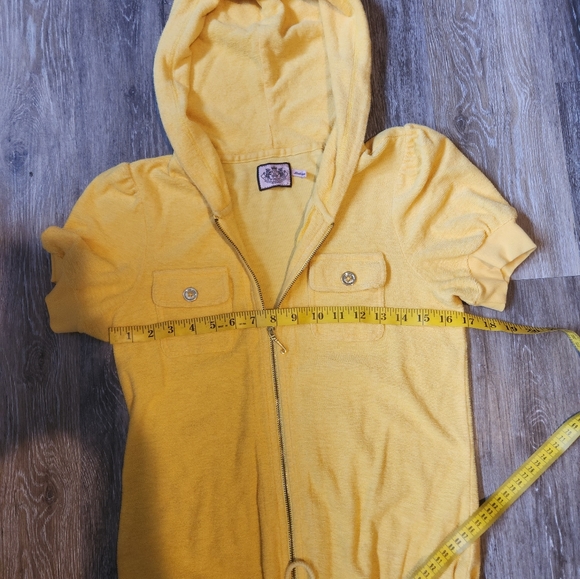 Yellow terrycloth Juicy Couture romper - Picture 7 of 13